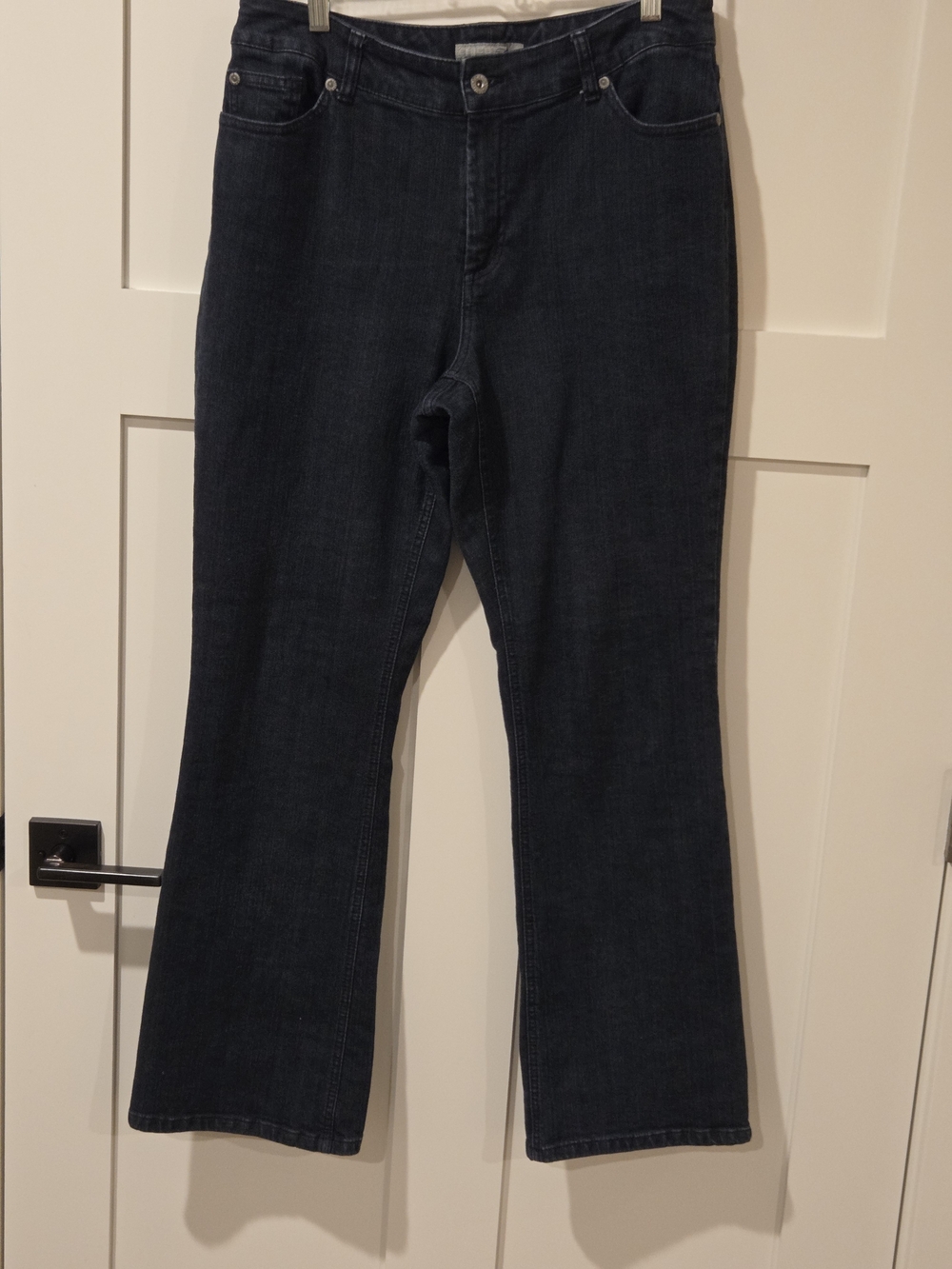 Chico's Dark Wash Women’s Jeans - Classic Straight Fit - Chico's Size 2